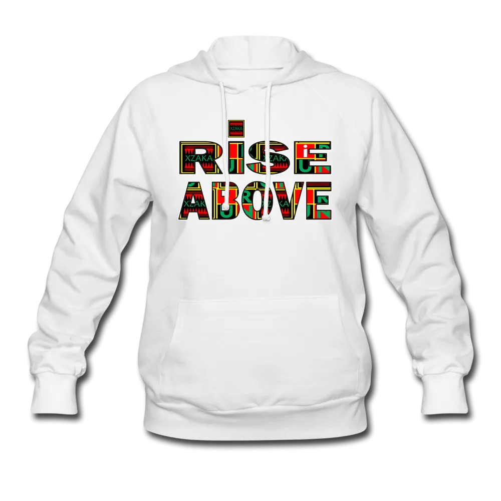 XZAKA Women - "Rise Above" Motivational Hoodie - W1250