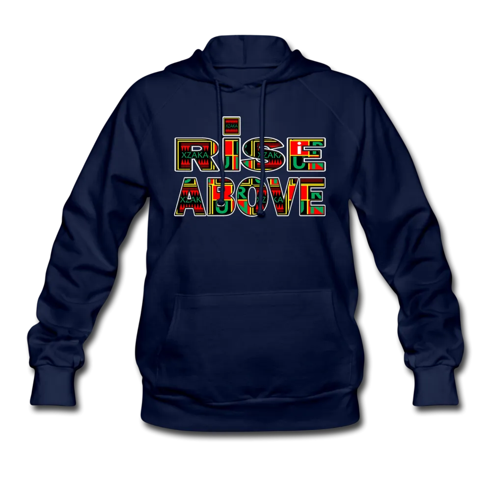 XZAKA Women - "Rise Above" Motivational Hoodie - W1250