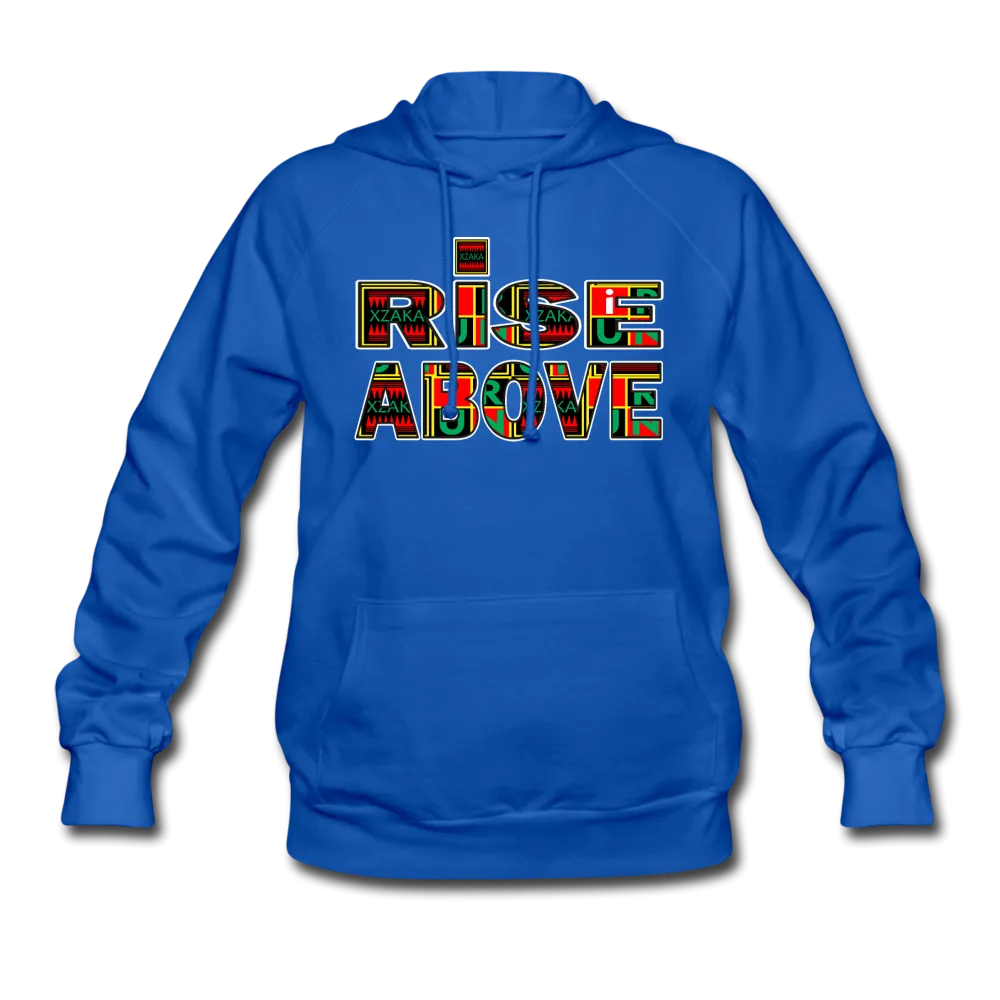 XZAKA Women - "Rise Above" Motivational Hoodie - W1250