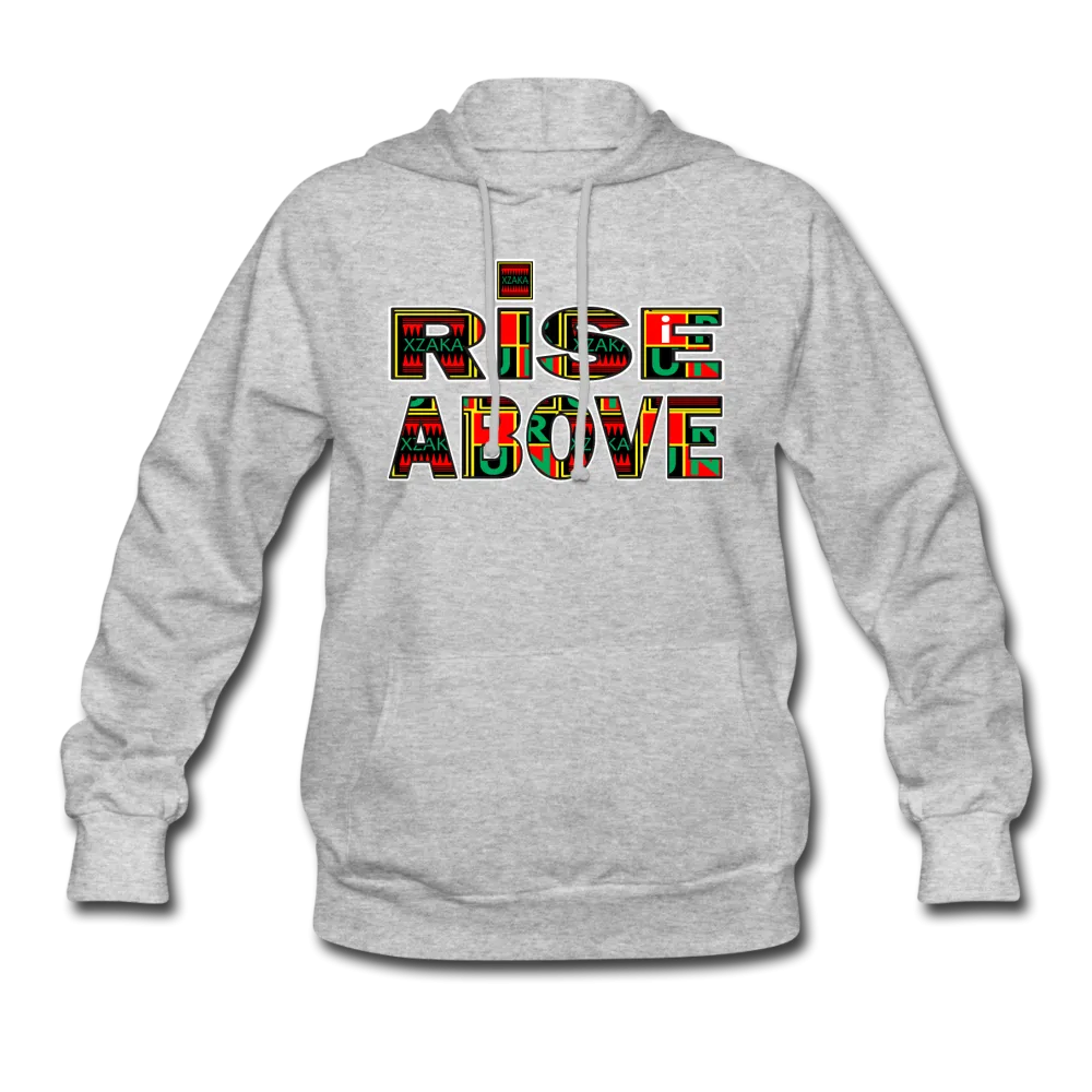 XZAKA Women - "Rise Above" Motivational Hoodie - W1250