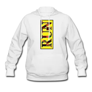 XZAKA Women "RUN" Motivational Hoodie - W1269
