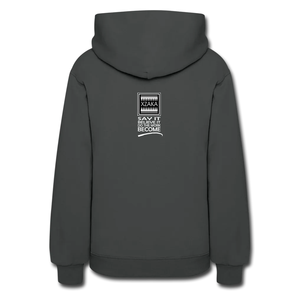 XZAKA - Women "Say It" Motivational Hoodie -BK 5028