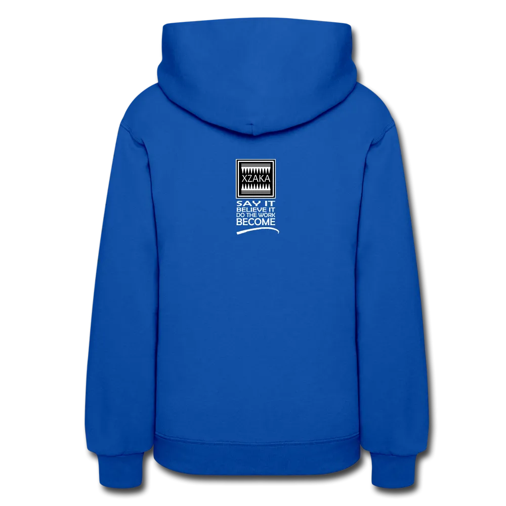 XZAKA - Women "Say It" Motivational Hoodie -BK 5028