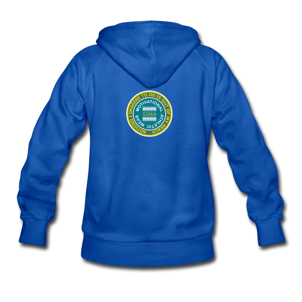 XZAKA Women "Work Out" Motivational Hoodie - W1297