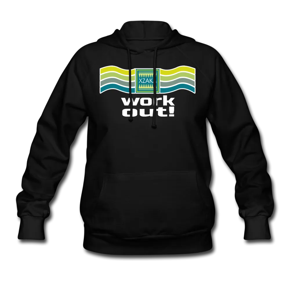 XZAKA Women "Work Out" Motivational Hoodie - W1297