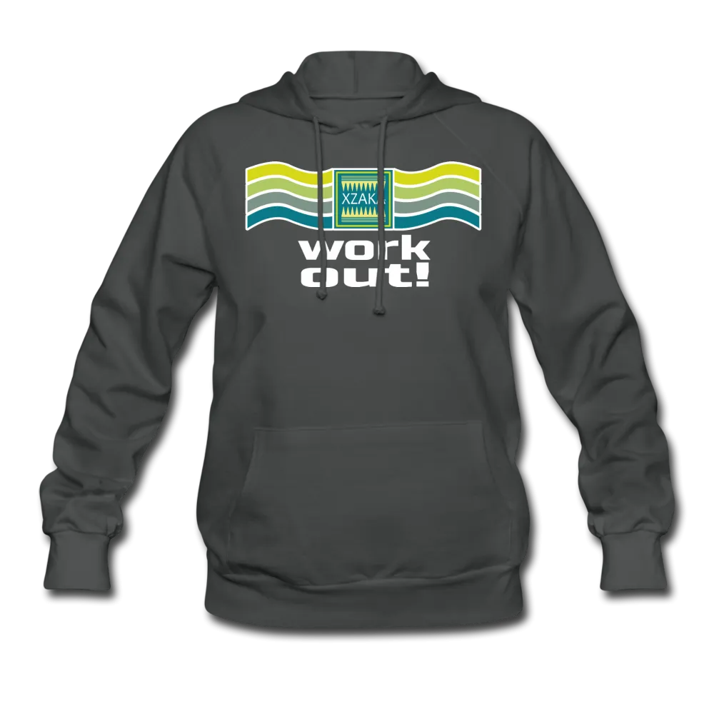 XZAKA Women "Work Out" Motivational Hoodie - W1297
