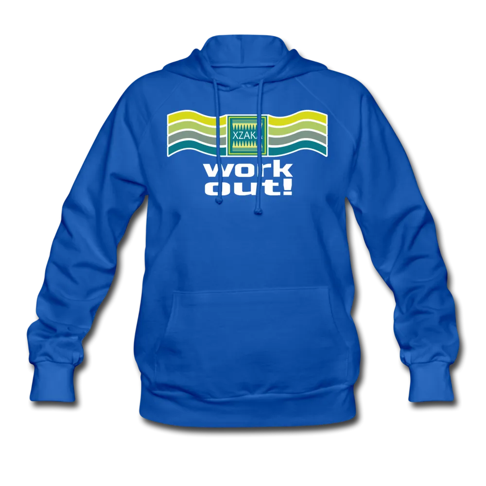 XZAKA Women "Work Out" Motivational Hoodie - W1297