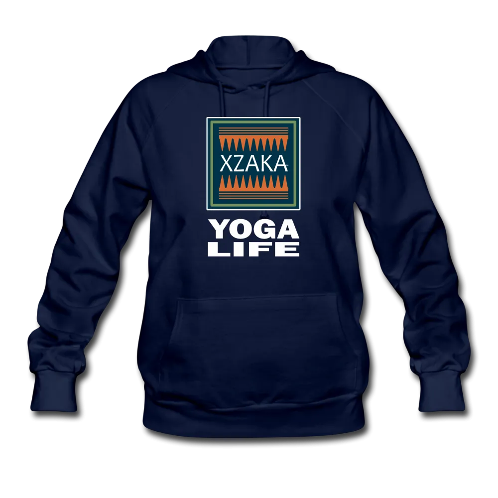 XZAKA Women "Yoga Life" Motivational Hoodie - W1270