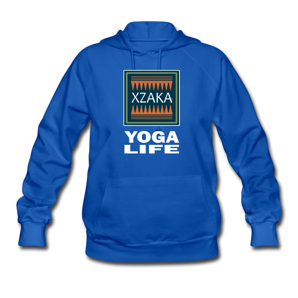 XZAKA Women "Yoga Life" Motivational Hoodie - W1270