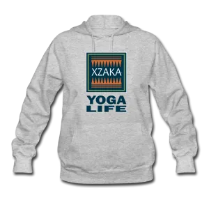 XZAKA Women "Yoga Life" Motivational Hoodie - W1271