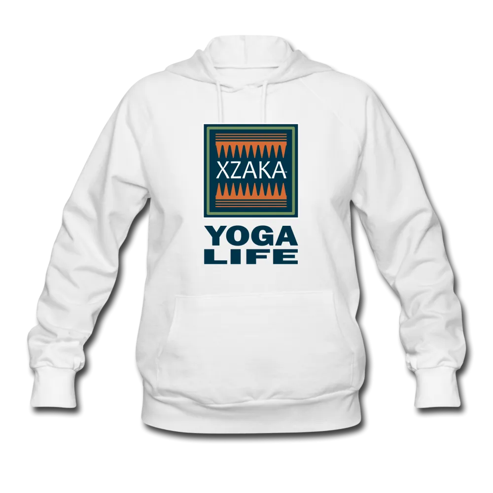 XZAKA Women "Yoga Life" Motivational Hoodie - W1271