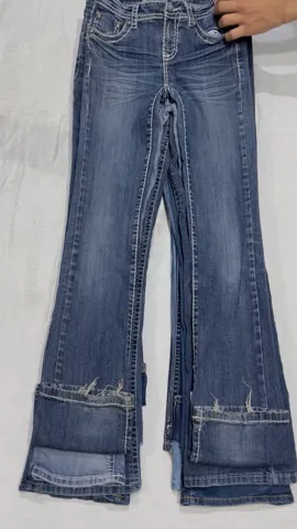Y2k  women's Flared Jeans 10 Pieces