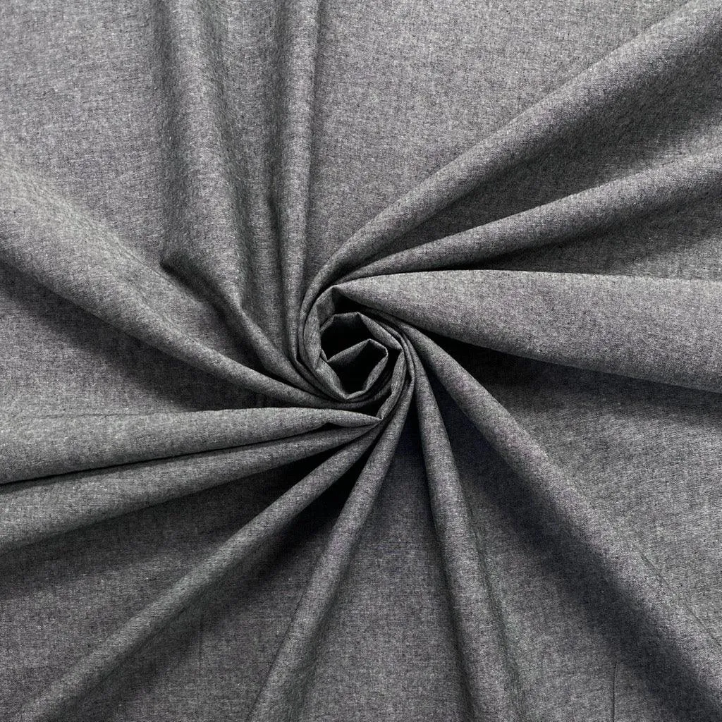 Yarn Dyed Cotton Chambray Fabric