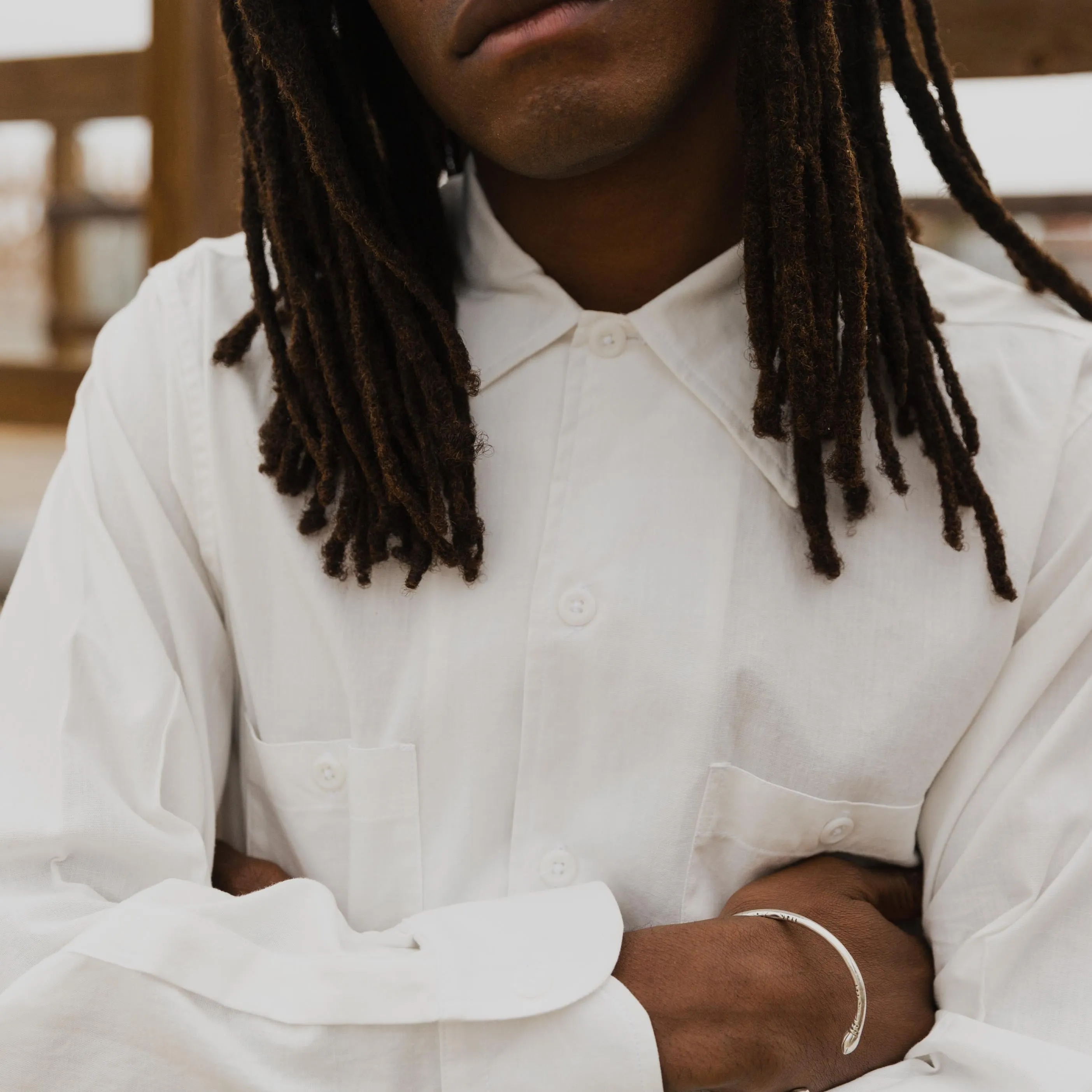 Yellow Rat 40s Work Shirt - White