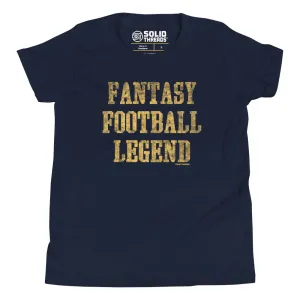 Youth Fantasy Football Legend Extra Soft T-Shirt