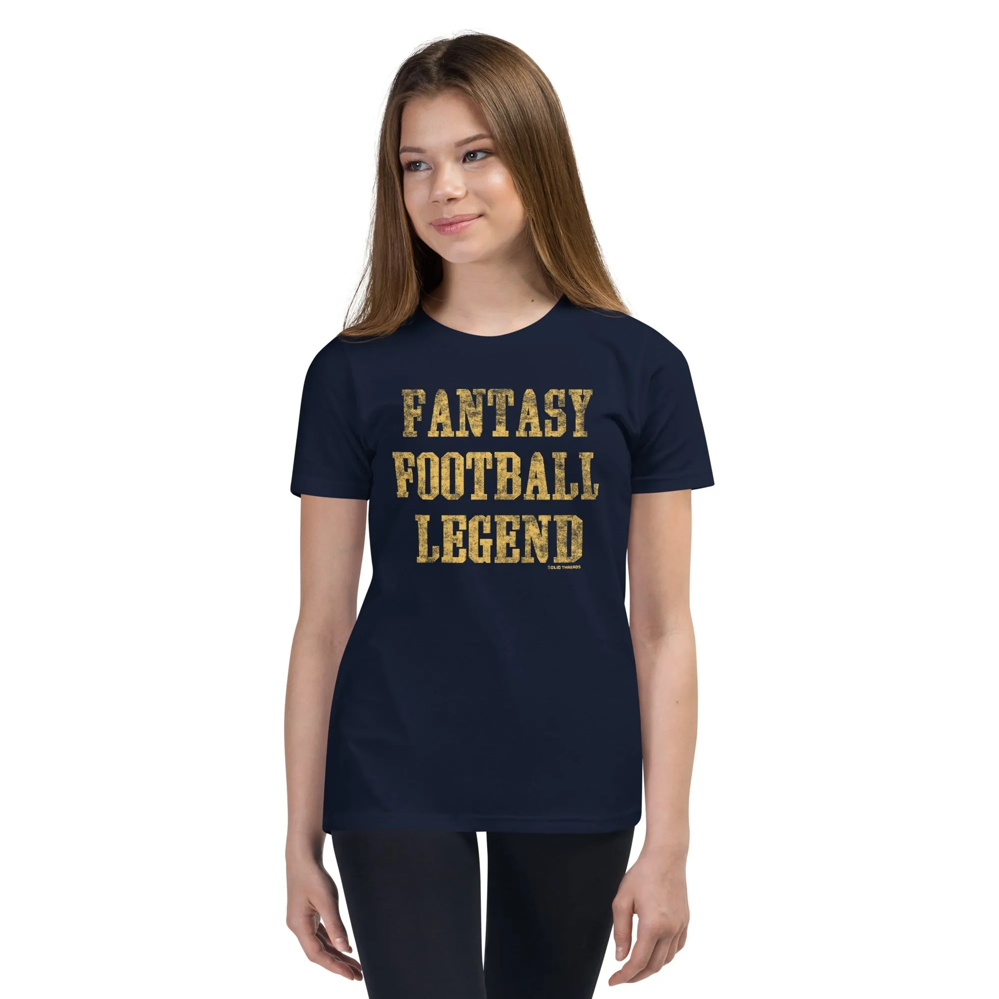 Youth Fantasy Football Legend Extra Soft T-Shirt