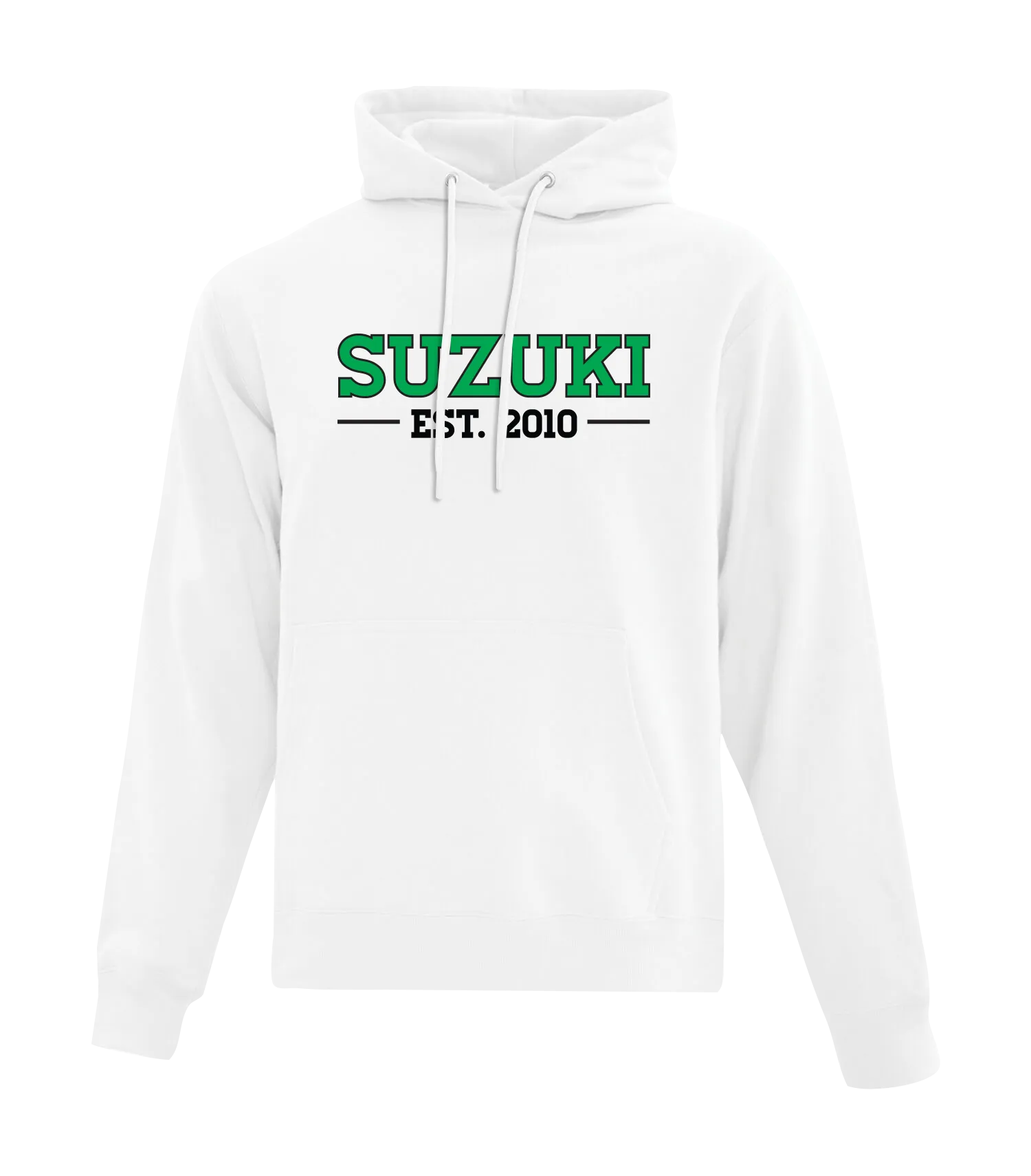 YOUTH Suzuki EST 2010 Cotton Pull Over Hooded Sweatshirt with Embroidered* Logo