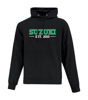 YOUTH Suzuki EST 2010 Cotton Pull Over Hooded Sweatshirt with Embroidered* Logo