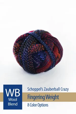 Zauberball Crazy from Schoppel – 8 color options