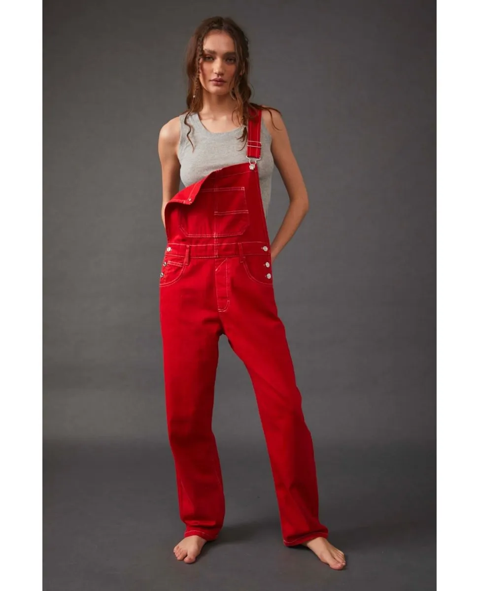 Ziggy Denim Overalls Heart Eyes