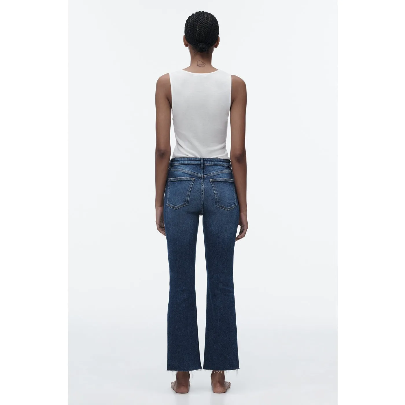 ZR Mni Flare Blue Jeans